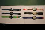 6 Swatch horloges + drie inclompete, Sieraden, Tassen en Uiterlijk, Horloges | Heren, Kunststof, Gebruikt, Polshorloge, Ophalen of Verzenden
