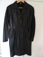 Dames Lange Leren Jas, Kleding | Dames, Carnavalskleding en Feestkleding, Carnaval, Maat 42/44 (L), Ophalen of Verzenden, Zo goed als nieuw