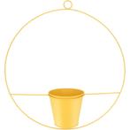 OPRUIMING - HANGER CIRKEL BLOEMPOT - VAN 6,50 NU 3,50, Tuin en Terras, Bloempotten, Overige materialen, Rond, Nieuw, Ophalen of Verzenden