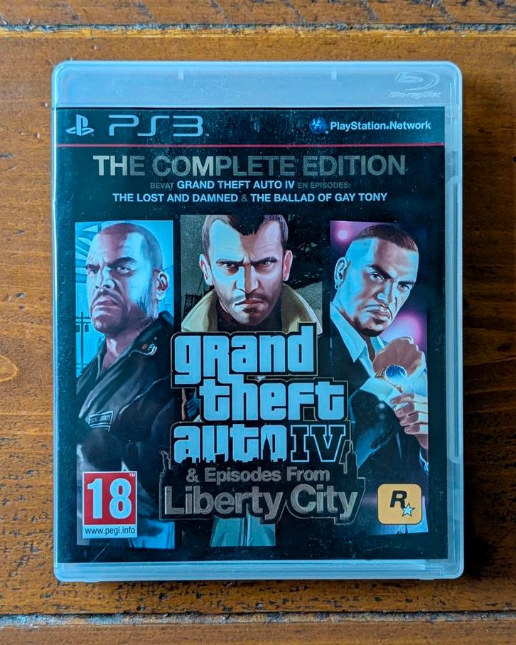 Grand Theft Auto IV the Complete Edition game voor PS3, Spelcomputers en Games, Games | Sony PlayStation 3, Zo goed als nieuw