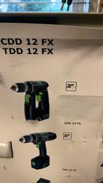 Festool CDD12 schroeftol, Gebruikt, Variabele snelheid, Ophalen of Verzenden, Boor- en Schroefmachine