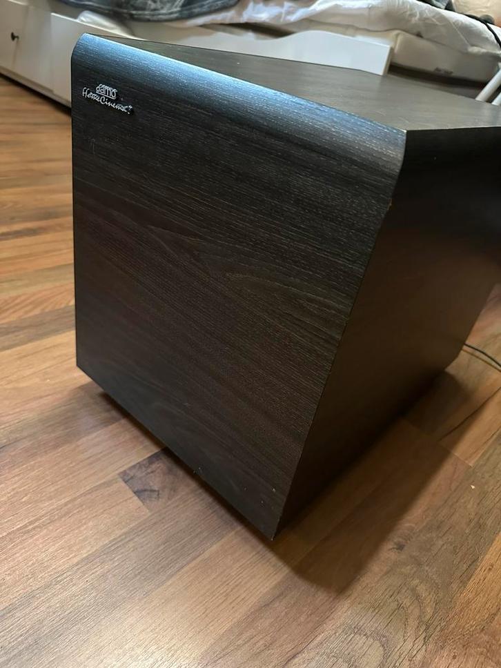 Jamo subwoofer 100watt sw 410e tbv Home theater, Audio, Tv en Foto, Luidsprekers, Subwoofer, 120 watt of meer, Jamo, Ophalen of Verzenden