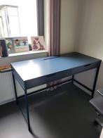 IKEA Alex bureau blauw - 132x58cm, Huis en Inrichting, Ophalen, Gebruikt, Bureau