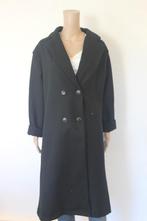 Shein zwarte lange winterjas maat L, ., Zwart, Maat 42/44 (L), Ophalen of Verzenden