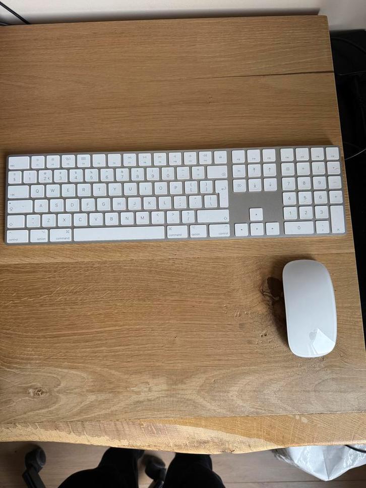 Apple Magic Mouse & Magic Keyboard met numeriek toetsenbord, Computers en Software, Toetsenborden, Nieuw, Ophalen of Verzenden