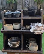 Mooie XL houten gruttersbak sober landelijk interieur HOFFZ, Huis en Inrichting, Ophalen