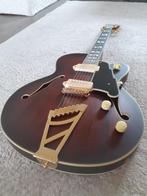 D'Ancelico Deluxe '59 (incl. koffer), Muziek en Instrumenten, Snaarinstrumenten | Gitaren | Elektrisch, Ophalen, Gebruikt, Hollow body