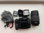 Panasonic Lumix G90 • Lens15mm en 35-100mm perfecte staat, Panasonic, 20x of meer, Ophalen of Verzenden, Zo goed als nieuw