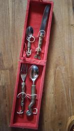 Bestekset mes, boek lepel, lepeltje Smeedijzer?, Ophalen