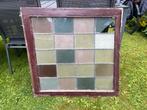 Authentiek glas in lood paneel, Antiek en Kunst, Ophalen