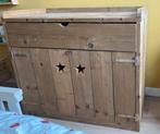 Steigerhouten Commode 109x95x58 (bxhxd), Ophalen, 50 tot 70 cm, Opstaande rand, 100 cm of meer