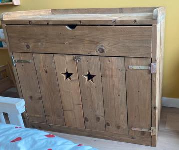 Steigerhouten Commode 109x95x58 (bxhxd) beschikbaar voor biedingen