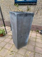 Grote grijze plantenbak, Ophalen, Kunststof, Minder dan 60 cm, Zo goed als nieuw