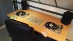Studiomeubel voor platenspelers en mengpaneel, Ophalen, In hoogte verstelbaar, Zo goed als nieuw, Bureau