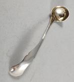 Zilveren Mosterdlepeltje Biedermeier antiek 835 zilver, Ophalen of Verzenden, Zilver