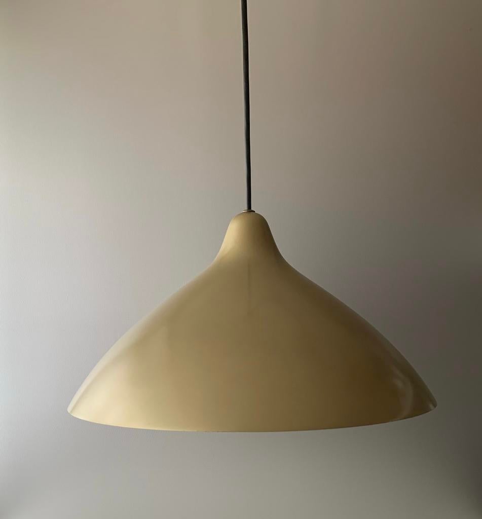 Orno by Lisa Johansson Pape 60s silence of the lamps, Gebruikt, Mid century modern vintage design, Ophalen of Verzenden, Metaal