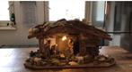Houten kerststal (zonder de op foto afgebeelde figuren)., Diversen, Kerst, Ophalen, Gebruikt
