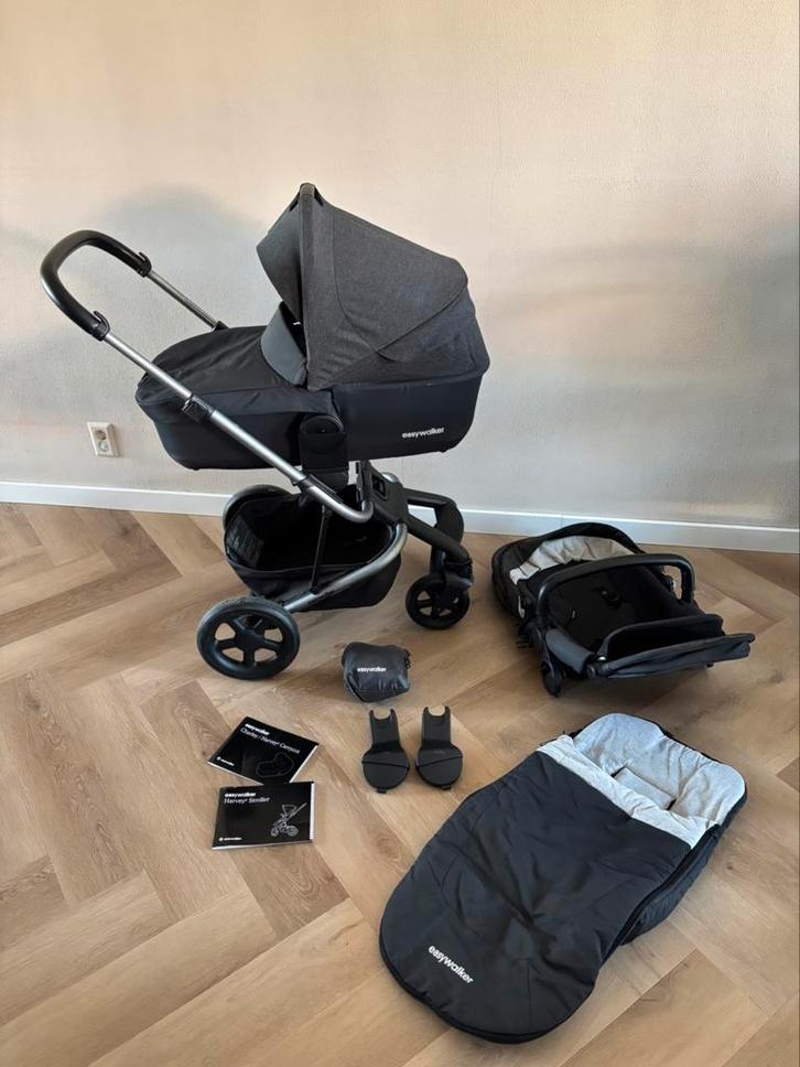 Complete kinderwagen easywalker harvey 2, Kinderen en Baby's, Kinderwagens en Combinaties, Gebruikt, Overige merken, Ophalen