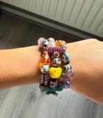 OTAZU Armband mooie gekleurde kralen en strass steentjes, Sieraden, Tassen en Uiterlijk, Armbanden, Ophalen, Overige materialen