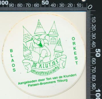 Sticker: BlaosOrkest De Klutje - Tilburg beschikbaar voor biedingen