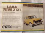Lada Niva 2121 sheet NED 4 blz 1978, Ophalen of Verzenden, Nieuw, Overige merken