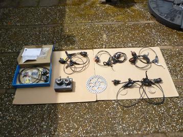 divers remset  nieuw en gebruikt  en pedalen XT beschikbaar voor biedingen