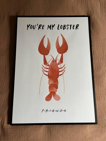 IKEA LOMVIKEN fotolijst 70x50cm met Friends poster beschikbaar voor biedingen