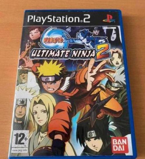 Naruto ultimate ninja 2, Spelcomputers en Games, Games | Sony PlayStation 2, Zo goed als nieuw, Vechten, 1 speler, Vanaf 12 jaar