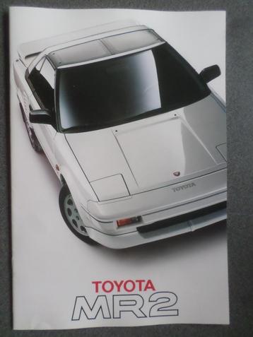 Toyota MR2 1988 Brochure beschikbaar voor biedingen