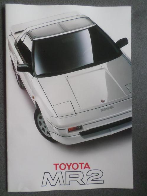 Toyota MR2 1988 Brochure, Boeken, Auto's | Folders en Tijdschriften, Zo goed als nieuw, Toyota, Verzenden