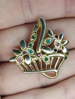 prachtige vintage broche, Ophalen of Verzenden, Zo goed als nieuw, Overige materialen