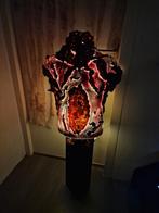 Halloween Buste met Licht op Houten Pilaar, Ophalen of Verzenden