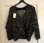 NIEUWE prachtige blouse van Humanoid mt M/S np € 169 viscose, Humanoid, Ophalen, Nieuw, Zwart