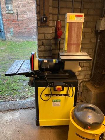 Huvema Favorit Pro Schuurmachine incl afzuiging  beschikbaar voor biedingen