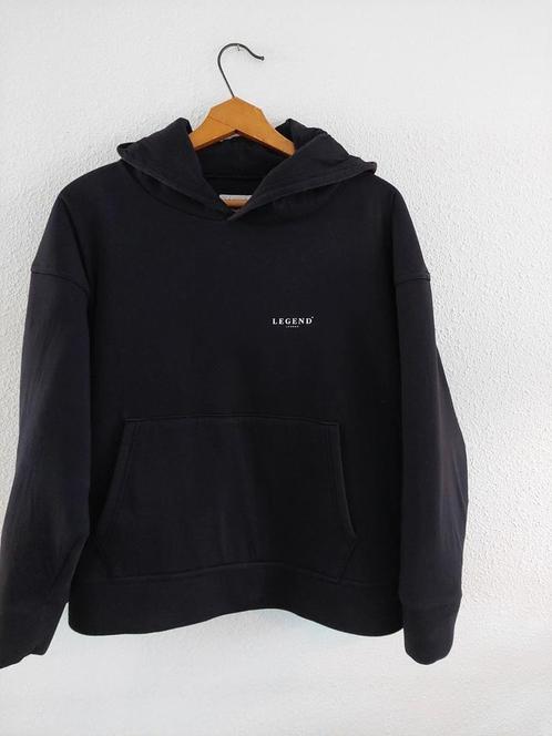 Hoodie L.64cm Legend M zwart katoen/polyest. 1week gedragen, Kleding | Heren, Truien en Vesten, Zo goed als nieuw, Maat 48/50 (M)