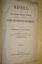 Bijbel Nederlandsch Bijbelgenootschap 1878, Antiek en Kunst, Antiek | Boeken en Bijbels, Ophalen of Verzenden
