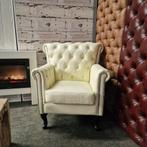 Chesterfield Southfolk Fauteuil - Vanille // NIEUW!, Antiek en Kunst, Ophalen