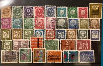 Leuke kleine collectie Duitsland (Bundespost) (V129) beschikbaar voor biedingen