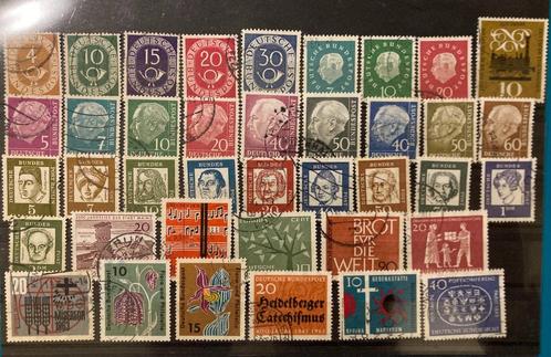 Leuke kleine collectie Duitsland (Bundespost) (V129), Postzegels en Munten, Postzegels | Europa | Duitsland, Gestempeld, BRD, Ophalen of Verzenden