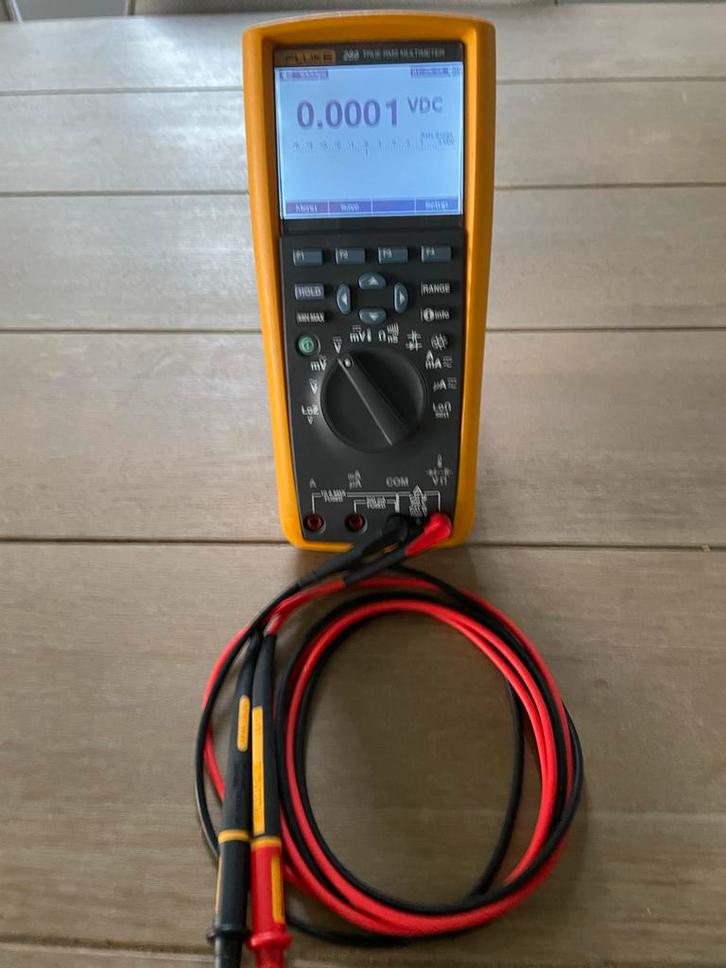 Fluke 289 True-RMS Multimeter met log functie, Doe-het-zelf en Verbouw, Meetapparatuur, Zo goed als nieuw, Multimeter, Ophalen of Verzenden