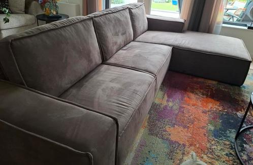 Hoekbank Phantom, zgan, 8 mnd oud. 310 cm. Grijs/bruin., Huis en Inrichting, Banken | Bankstellen, Ophalen