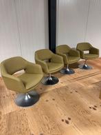 Set van 4 vintage Borje Johanson design fauteuils stoelen, Ophalen, Zo goed als nieuw, 75 tot 100 cm, 50 tot 75 cm