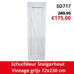 Barndeur | Loftdeur | schuifdeur | houten deur | deur, Doe-het-zelf en Verbouw, Deuren en Horren, Ophalen, 80 tot 100 cm, Binnendeur
