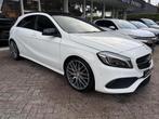 Mercedes A-klasse 200 AMG Sport, Panodak, Leer, Navi, Lm.., Gebruikt, 1295 kg, Wit, Bedrijf