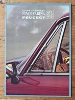 Peugeot 504 Pinin Farina Coupé & Cabriolet brochure - 1981, Peugeot, Ophalen of Verzenden, Zo goed als nieuw