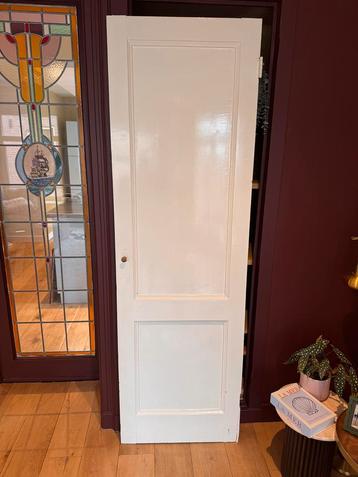2x Massief houten kastdeur jaren 30 – 65 x 203 cm beschikbaar voor biedingen