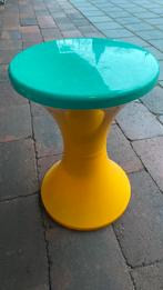 Mooie vintage pop art  kruk, Ophalen of Verzenden, Gebruikt, Hout