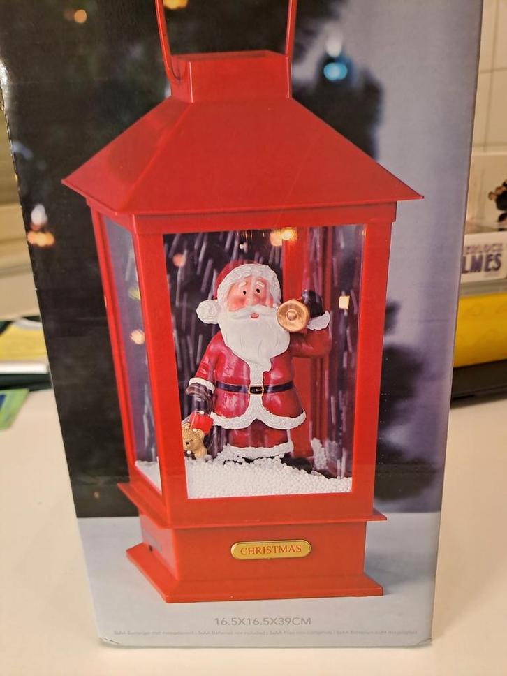 Muziekale Sneeuw Lantaarn, Diversen, Kerst, Zo goed als nieuw, Ophalen of Verzenden