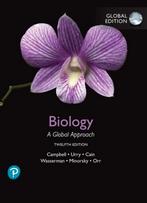 Campbell Biology 12de editie - Global Approach, Zo goed als nieuw, Campbell, Urry, Cain, Wasserman, Minorsky, Orr, Beta, HBO