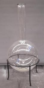 Groot Laboratorium glas bol in standaard, Antiek en Kunst, Ophalen of Verzenden